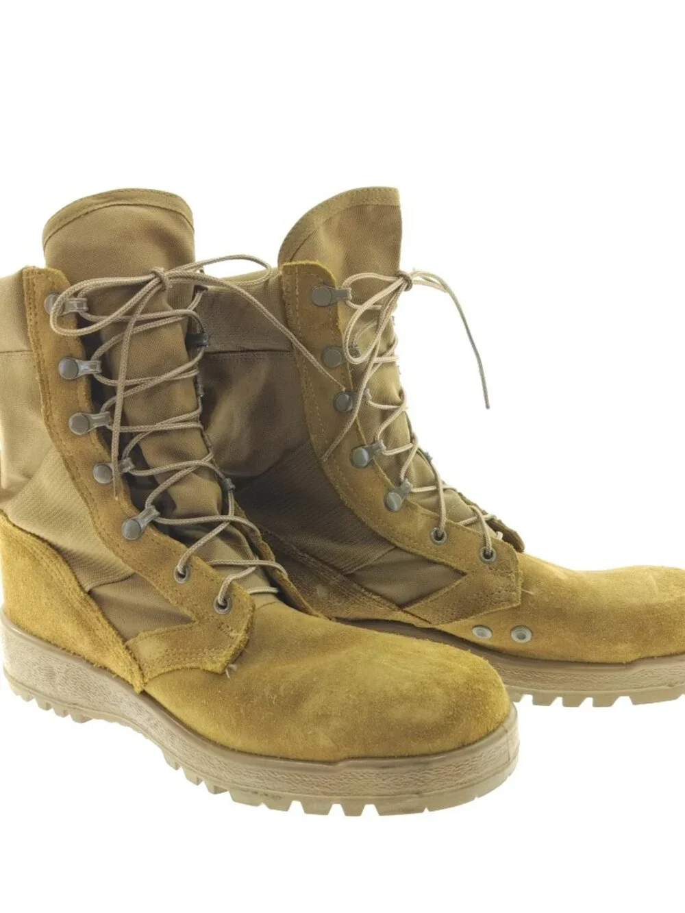 McRae US Army Military Combat Boots Coyote Hot Weather Vibram Men's 10.5R
